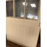Massive Pair Of Reclaimed Half Glazed Barn Doors