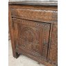 Antique 18th Century Carved Oak Sideboard