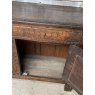Antique 18th Century Carved Oak Sideboard