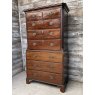 Antique 19th Century Mahogany Chest On Stand