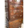 Antique 19th Century Mahogany Chest On Stand