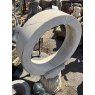 Reclaimed Carved Marble Solstice Circle