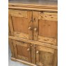 Vintage Waxed Pine School Cupboard