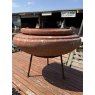 Reclaimed Terracotta Style Circular Planter On Stand