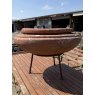 Reclaimed Terracotta Style Circular Planter On Stand