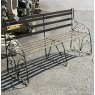 Antique Victorian Wrought Iron Garden Bench