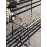 Antique Victorian Wrought Iron Garden Bench