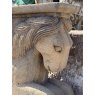 Fabulous Hand Carved Stone Pegasus Table Supports