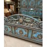 Magnificent Indian Carved Hardwood Four Poster Bed