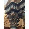 Magnificent Indian Carved Hardwood Four Poster Bed