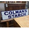 Antique Colmans Starch Large Enamel Sign