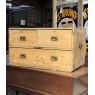 A 19th Century Pine Campaign Chest