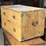 A 19th Century Pine Campaign Chest