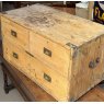 A 19th Century Pine Campaign Chest