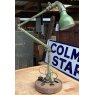 Large Vintage Industrial Adjustable Lamp 1930's