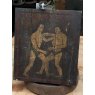 Antique English Folk Art Zodiac Sign Gemini