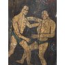Antique English Folk Art Zodiac Sign Gemini