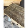 Vintage Rustic Elm Two Drawers Side Table