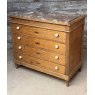 Antique 19th Century Marble Topped Chest Of Drawers