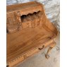 18th Century Style Carved Pine Desk