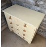 Rustic Painted Victorian Pine Chest Of Drawers