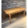 Vintage Early 20thC Farmhouse Pine Dining Table
