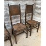 A Great Set Of Arts & Crafts Liberty Oak Dining Chairs