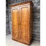 Antique Victorian Flame Mahogany Wardrobe