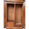 Antique Victorian Flame Mahogany Wardrobe