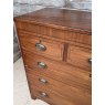 19thC Mahogany Chest of Drawers With Inlay