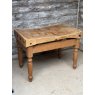 Vintage Early 20thC Well Used Butchers Block