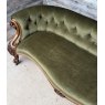 Antique 19thC Carved Mahogany Sofa