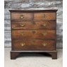 Wonderful 18thC English Oak Chest Of Drawers