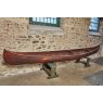 Antique 19thC Strickland & Co Canoe
