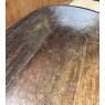 Antique Large Welsh Adze Carved Oak Bowl