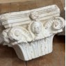Small 18thC Finely Carved Marble Capitals