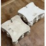Small 18thC Finely Carved Marble Capitals