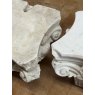 Small 18thC Finely Carved Marble Capitals