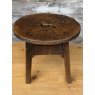 Beautiful Aged 18thC English Elm Milking Stool
