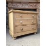 A Small Victorian Pine Chest Of Drawers
