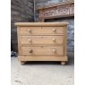 A Small Victorian Pine Chest Of Drawers