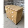 Antique Victorian Farmhouse Pine Chest Of Drawers