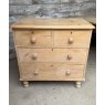 A 19th Century Farmhouse Pine Chest Of Drawers