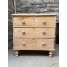 A 19th Century Farmhouse Pine Chest Of Drawers