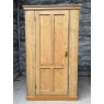 A Vintage Waxed Pine Hall Cupboard