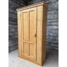 A Vintage Waxed Pine Hall Cupboard