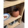 Handmade Rustic Elm Bookcase
