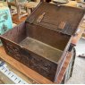 Antique George II Carved Oak Box