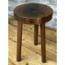 Antique 19thC Elm Cricket Stool