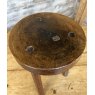 Antique 19thC Elm Cricket Stool